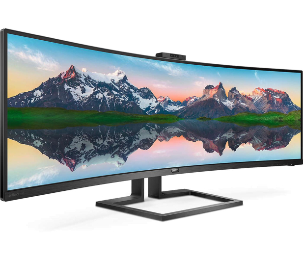 PHILIPS 48.8'' P-line 499P9H/00 Curved VA 5K kamera - 480022 - zdjęcie 2